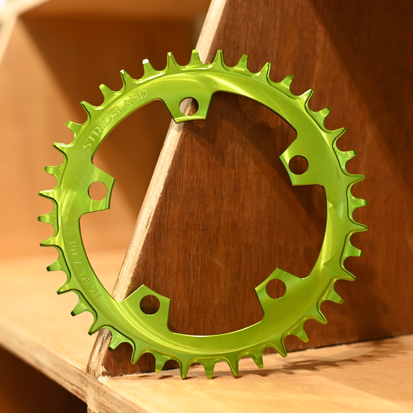 Stridland - 110BCD Chainring (green)