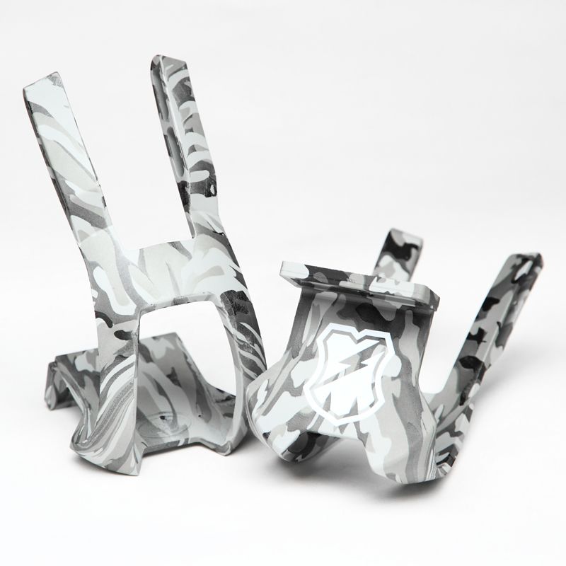 MASH - Nylon Double Toe Clips (black drip camo)