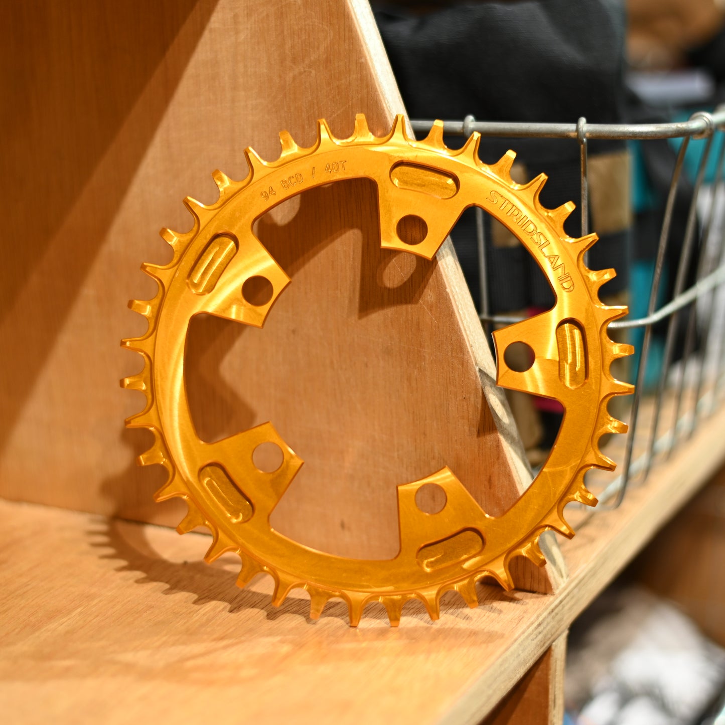 Stridland - 110BCD Chainring (orange)