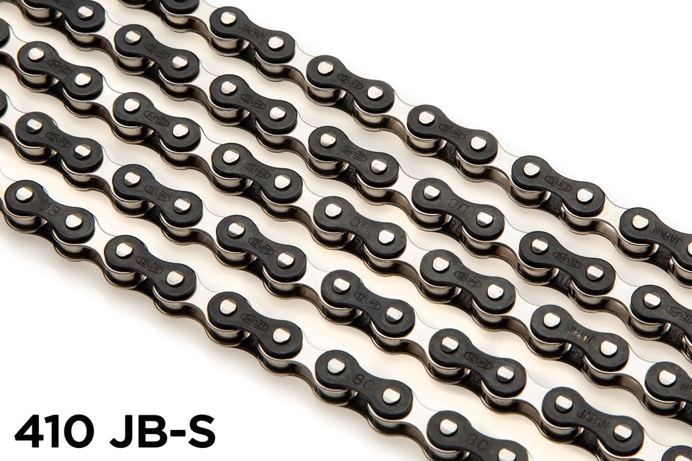 Izumi - 410 Jetblack Track Chain (silver/black)