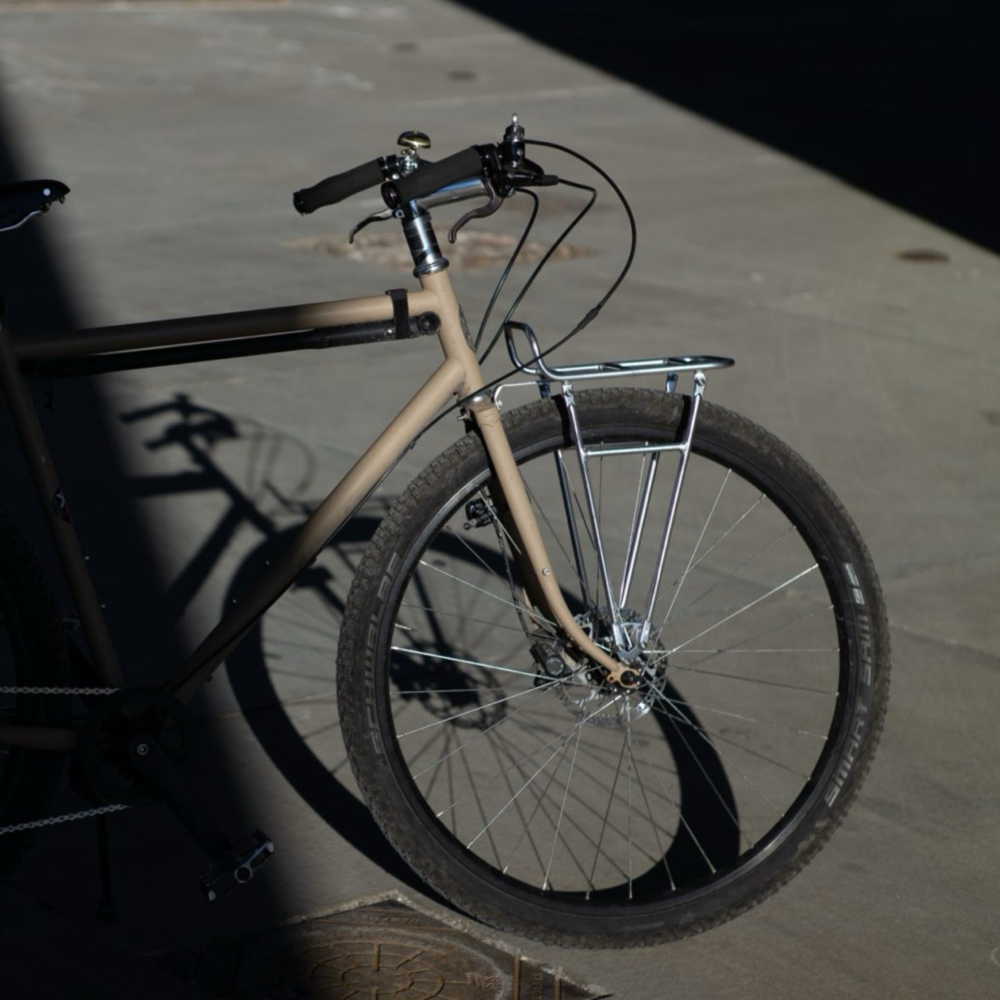 PELAGO - Commuter Front Rack Aluminum Large (black)