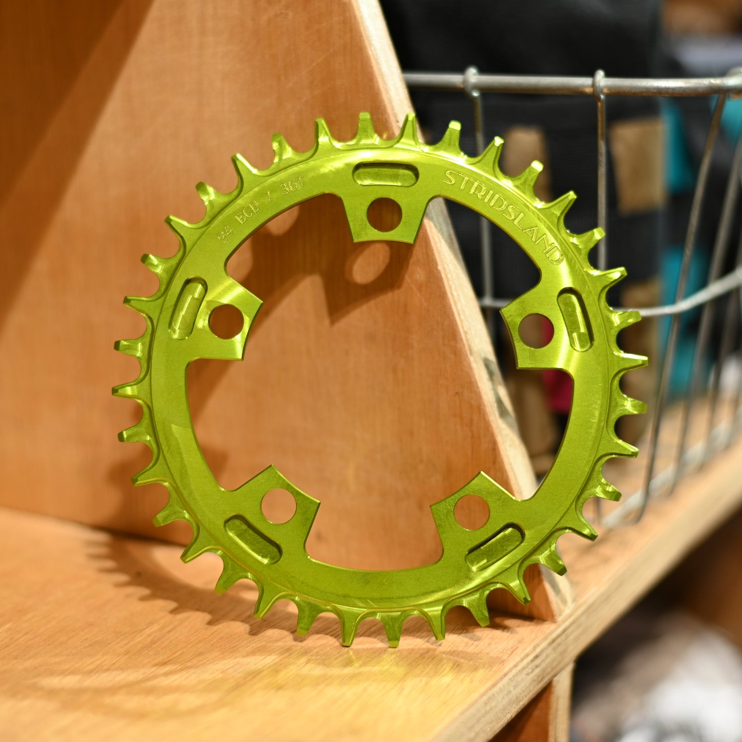 Stridland - 94BCD Chainring (green)