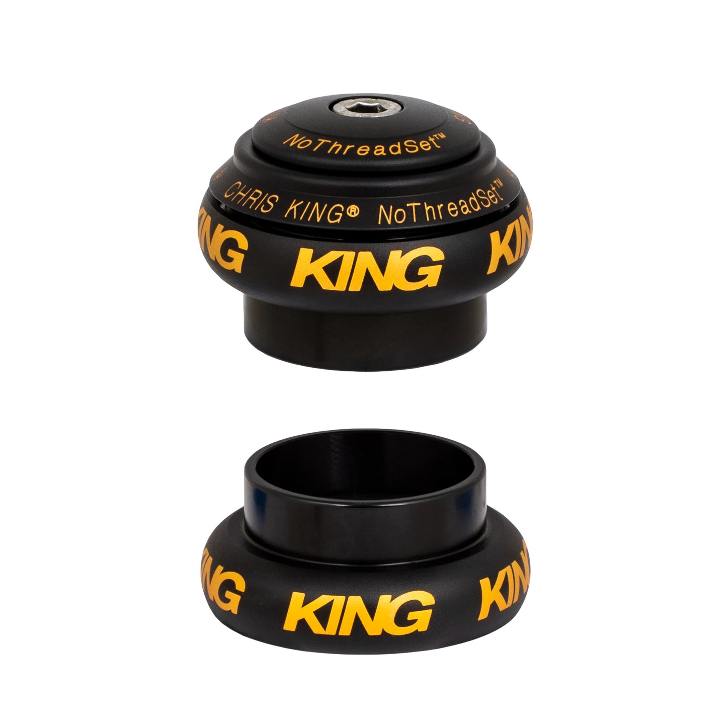 Chrisking - Nothreadset 1-1/8" (two tone black gold)
