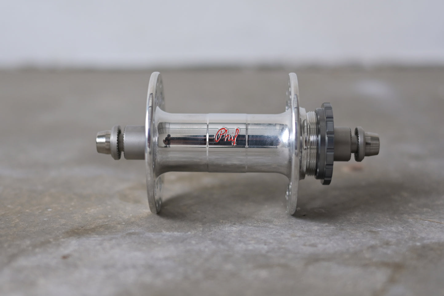 Philwood - Hight Flange Hub Rear Track Pro Single Fixed (silver)