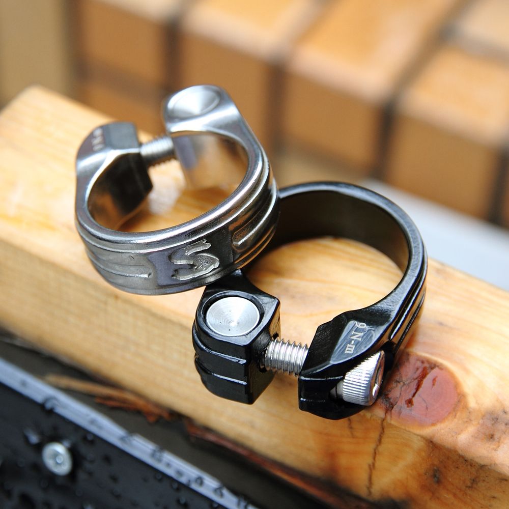 Surly - Stainless Seat Clamp 30.0mm. (black)