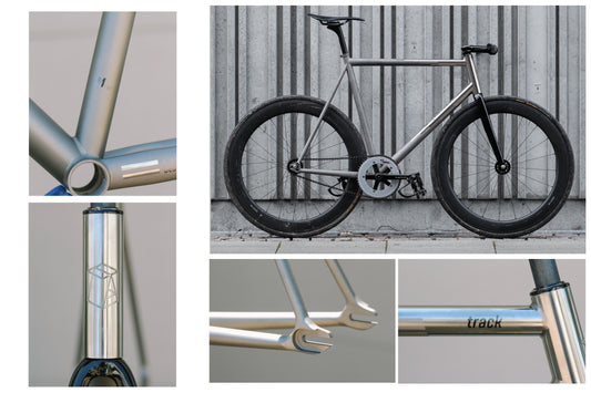 [ชวนเสียตังค์] A-Frame Cycle ฟิกเกียร์-อะไหล่ไทเทเนี่ยม #1