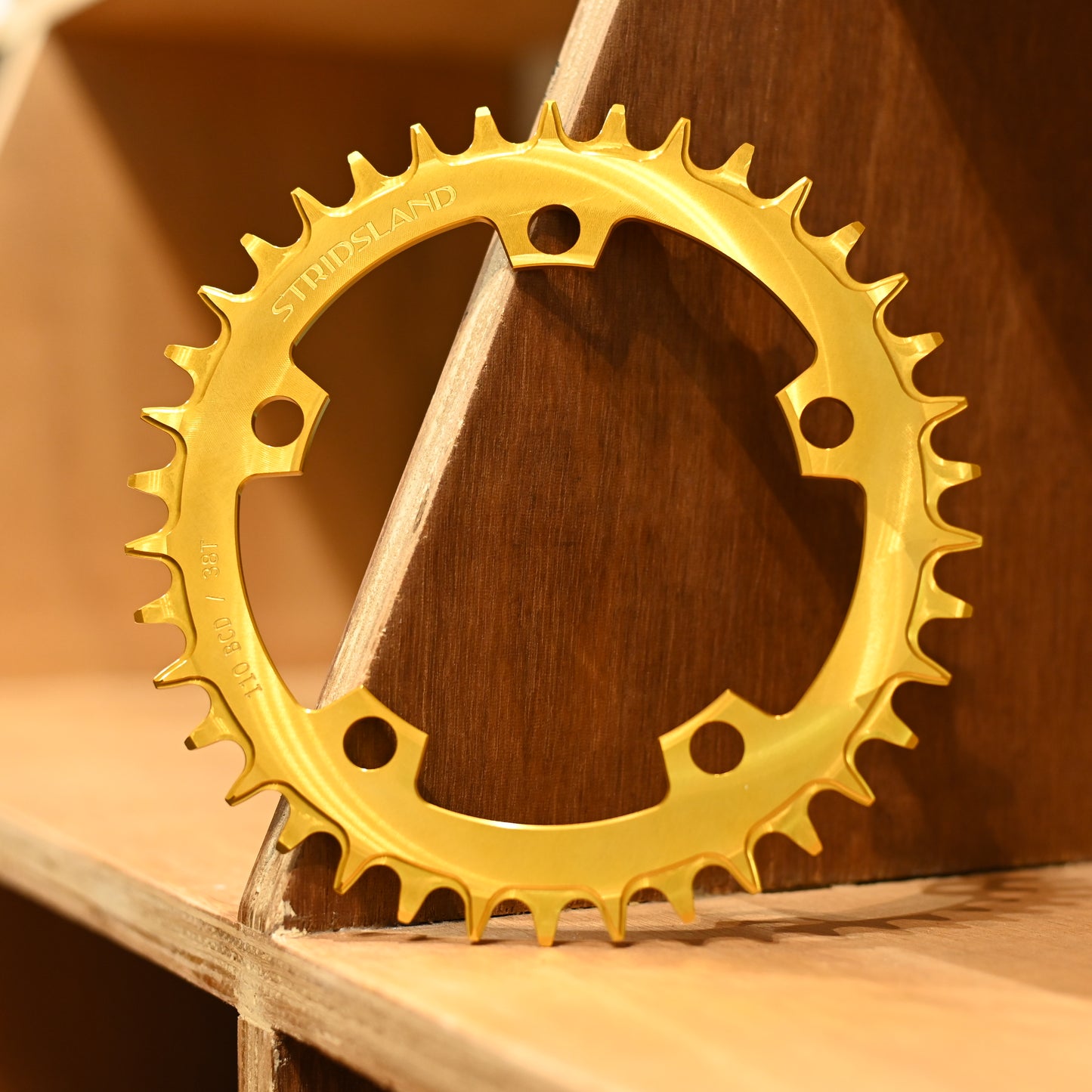 Stridland - 110BCD Chainring (gold)