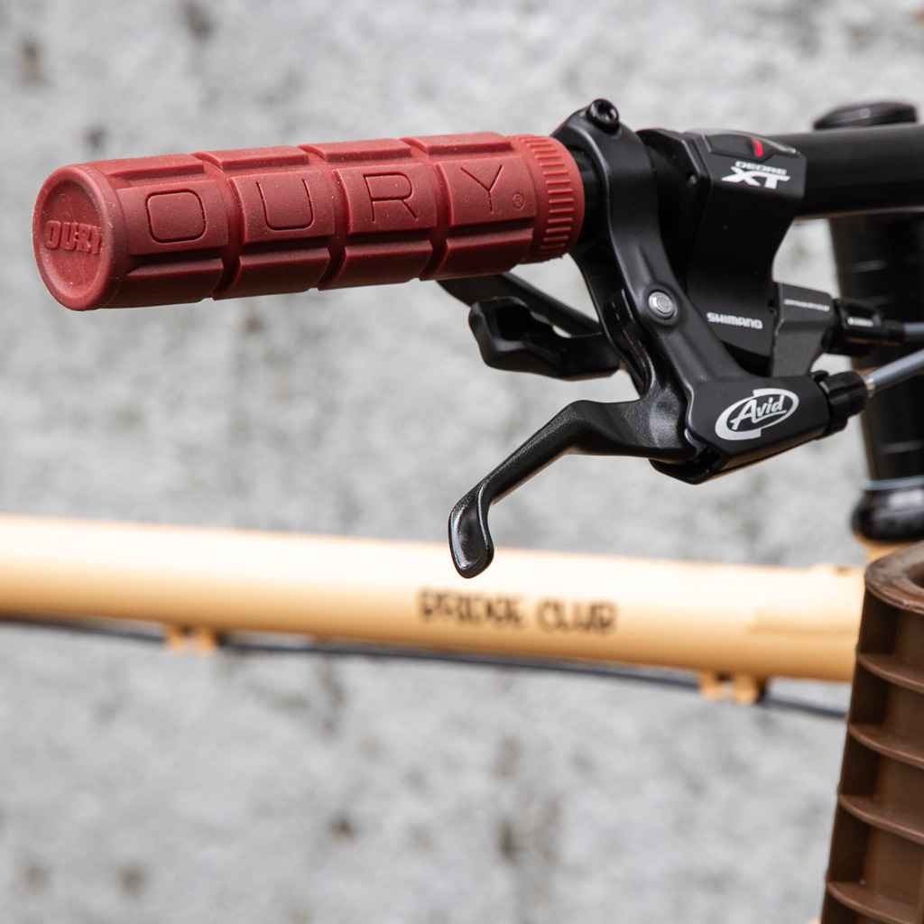 OURY x Bluelug - V2 grip (burgundy)