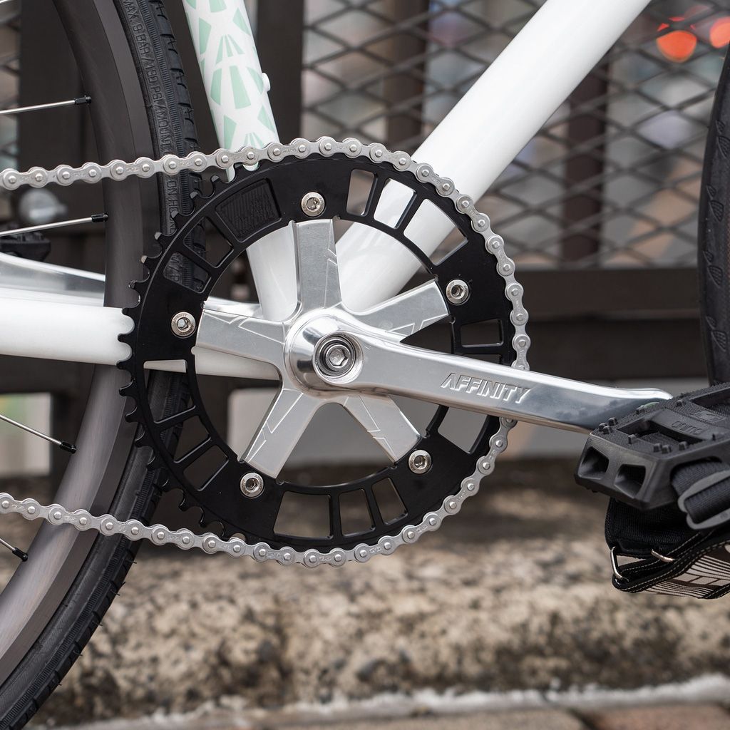 AARN - Track Chainring bcd144 (black)