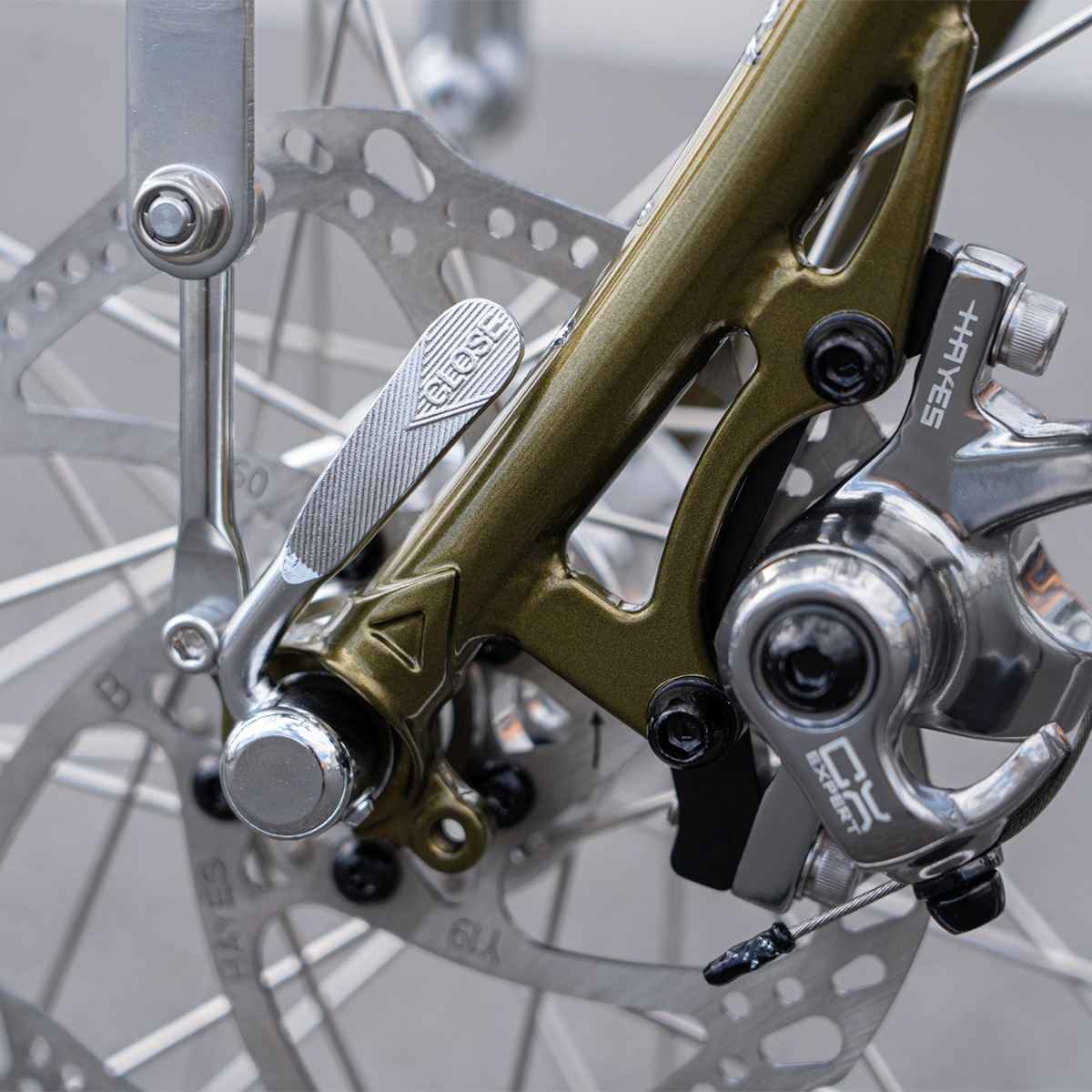 Bluelug - Quick release skewer (silver)