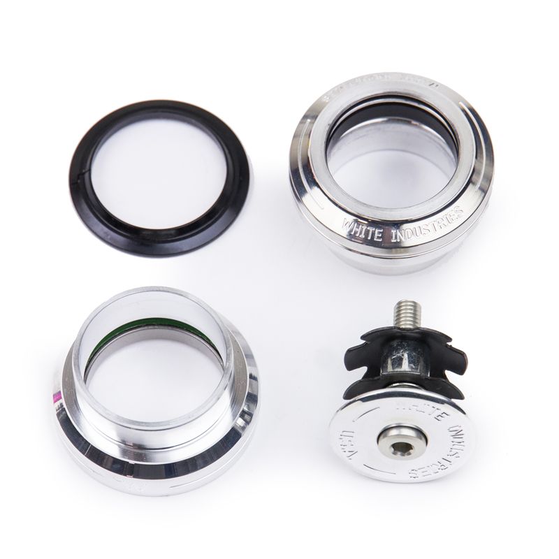 White Industries - 1-1/8" headset (silver)