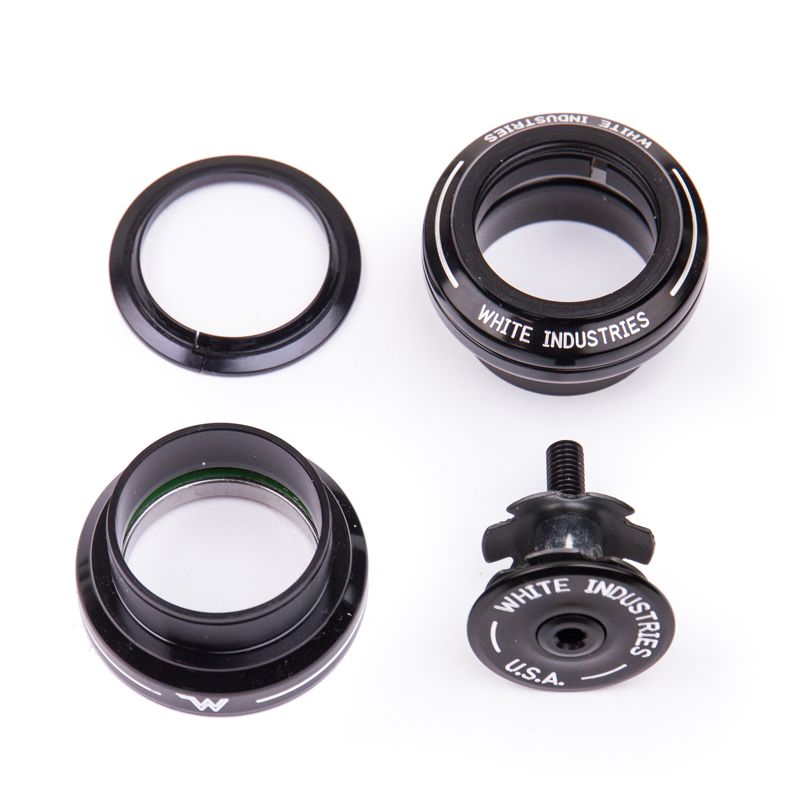 White Industries - 1-1/8" headset (black)