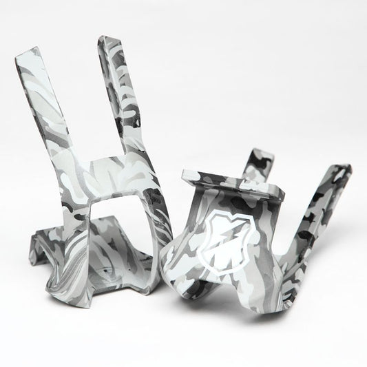 MASH - Nylon Double Toe Clips  (black drip camo)