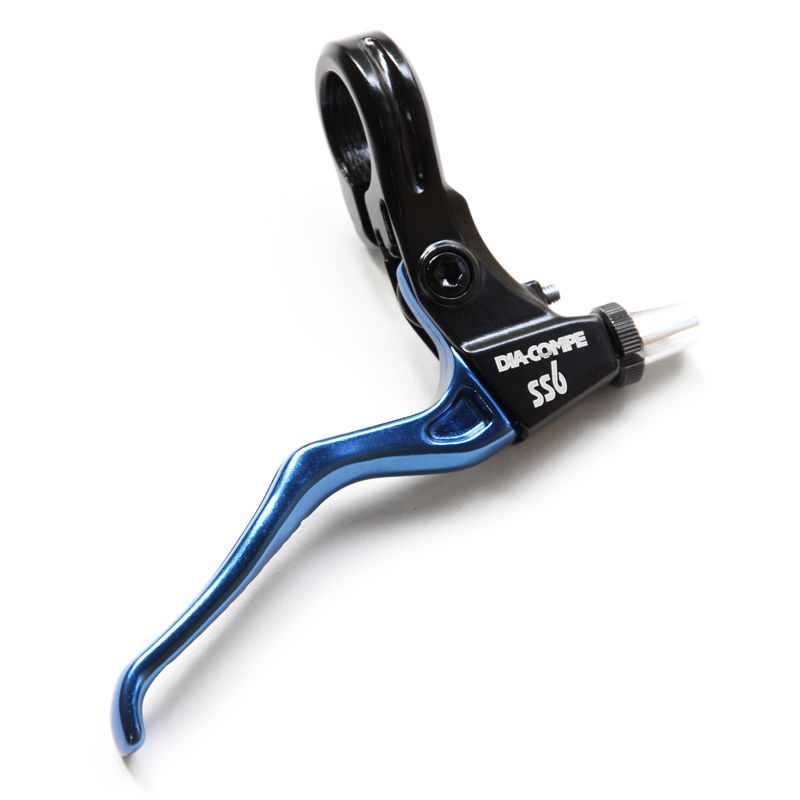 Dia-Compe x Bluelug - SS-6 Brake Lever (blue/black)