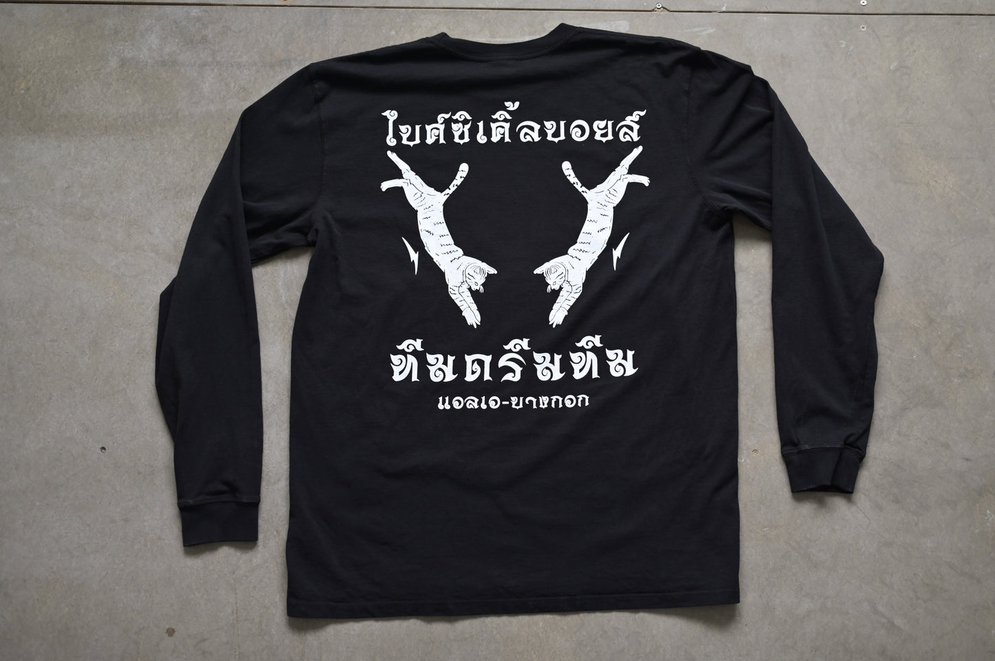 Team Dream x Bicycleboys - Thai Long sleeve (black)
