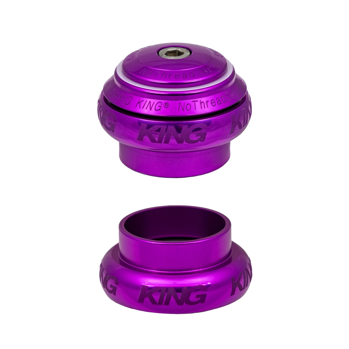 Chrisking - Nothreadset 1-1/8" (3D violet sotto voce)