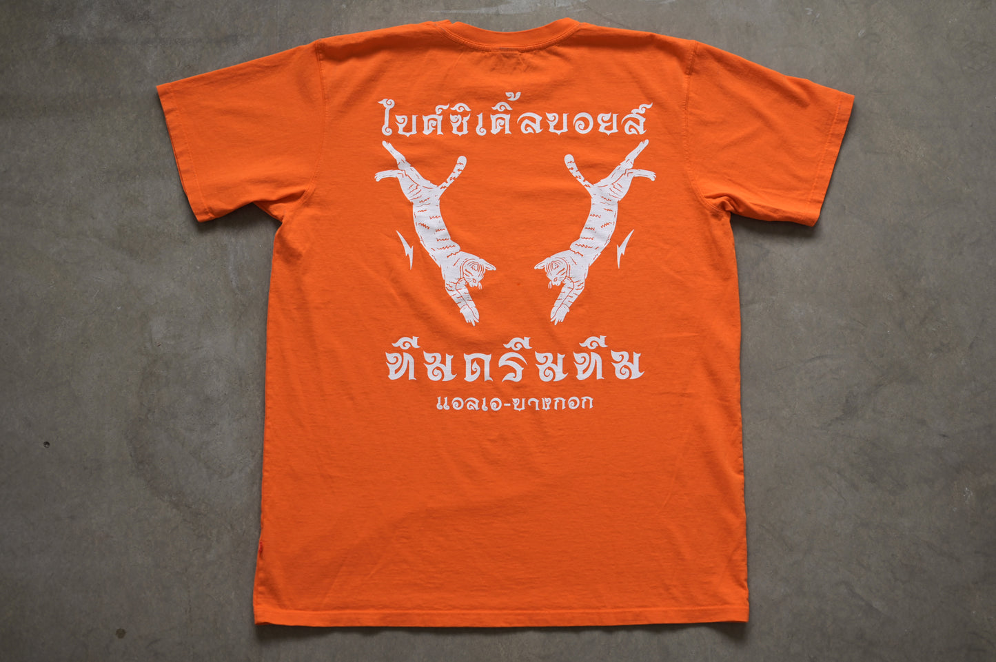 Team Dream x Bicycleboys - Thai Classic T-shirt (orange)