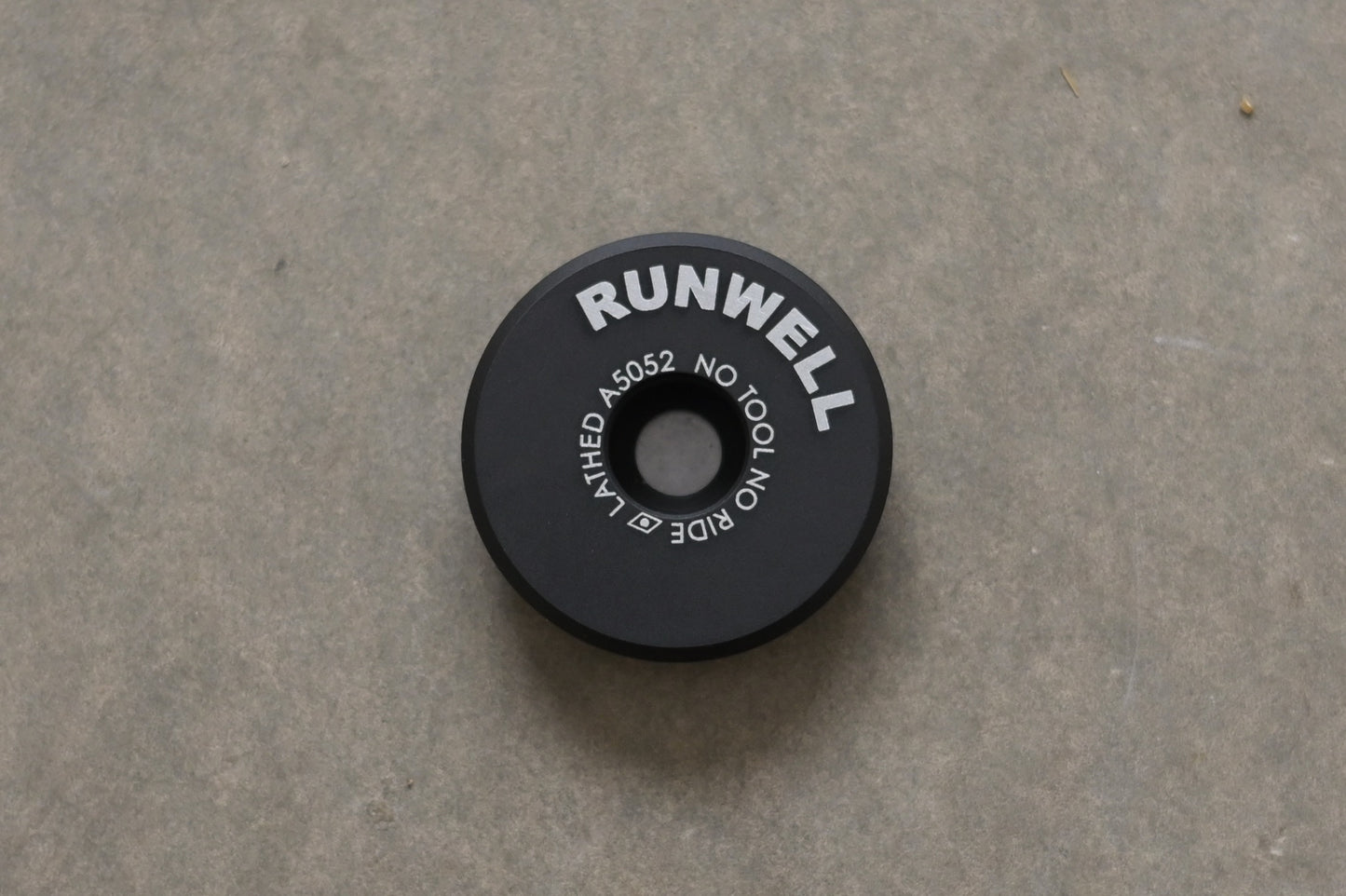 Runwell - RW Top Cap (black)