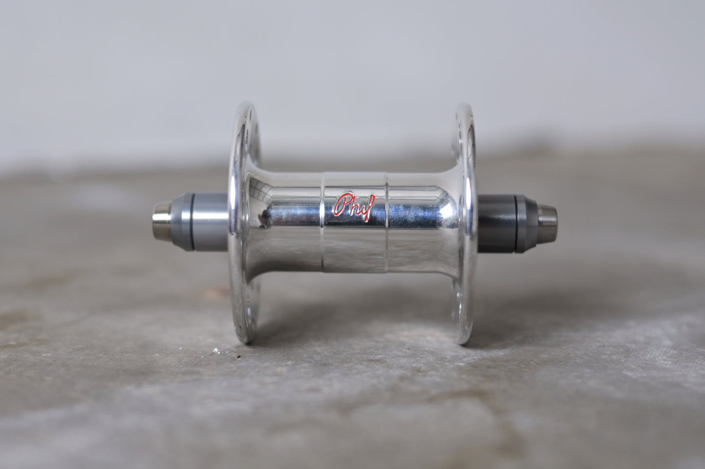 Philwood - Hight Flange Hub Front Track Pro (silver)