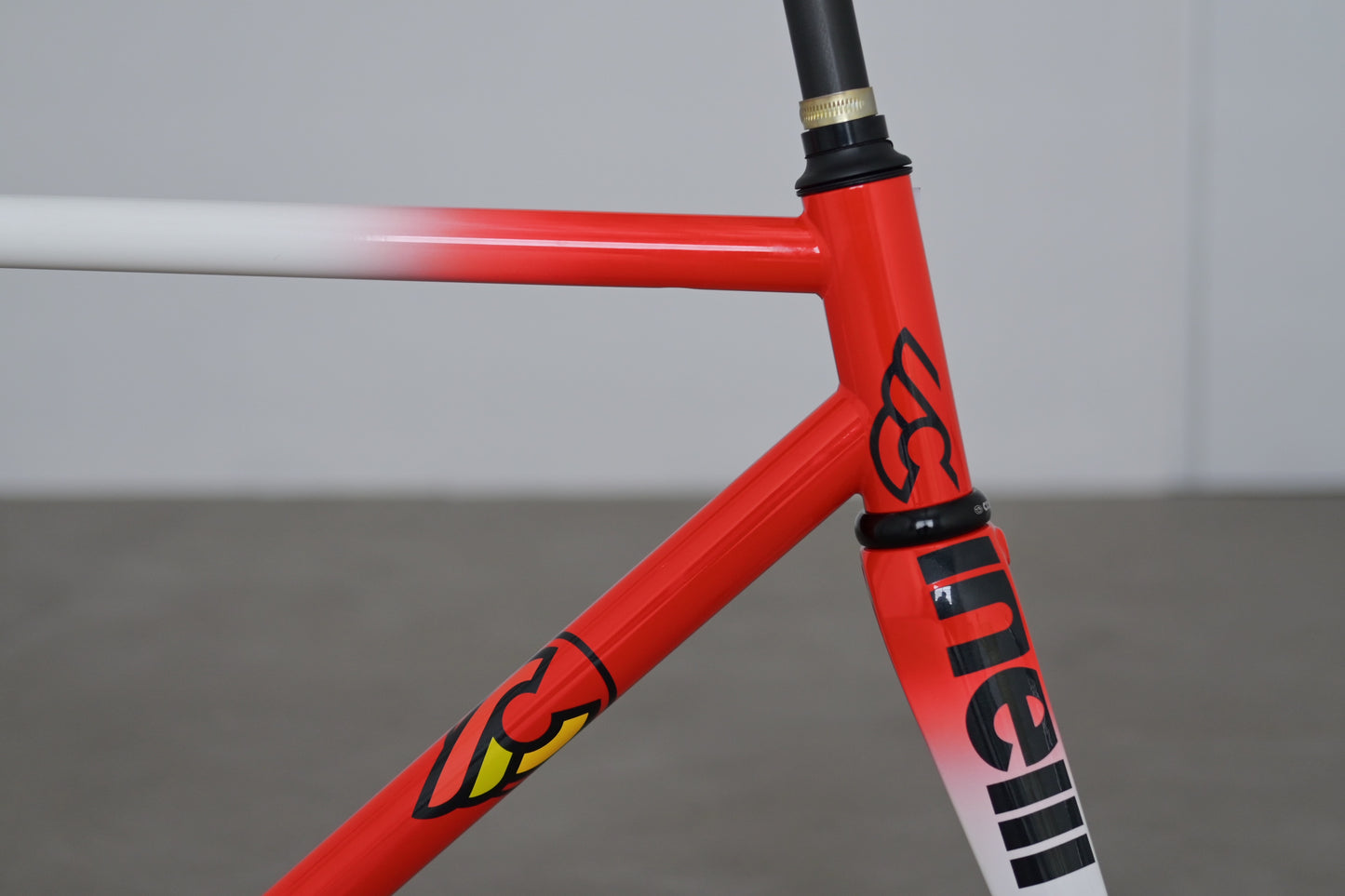 Cinelli - Vigorelli Steel Frameset (80s Team Red-White)