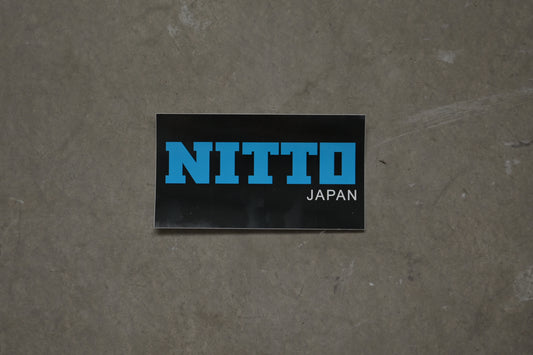 Nitto Japan Sticker 5x2.75" (black)