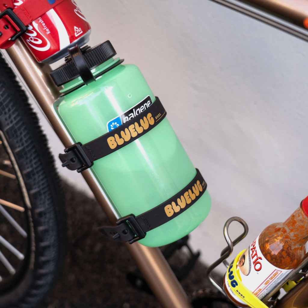 Bluelug - Voile Nylon Buckle Strap 15inch (orange/green)