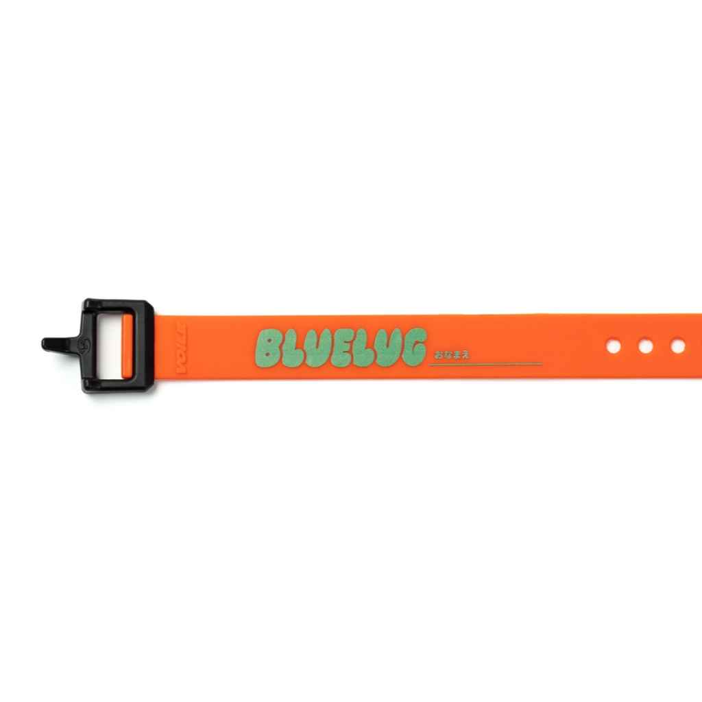 Bluelug - Voile Nylon Buckle Strap 15inch (orange/green)