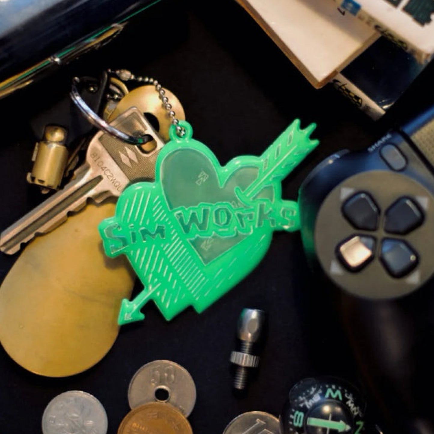 Simworks - Nekome Charm (green)