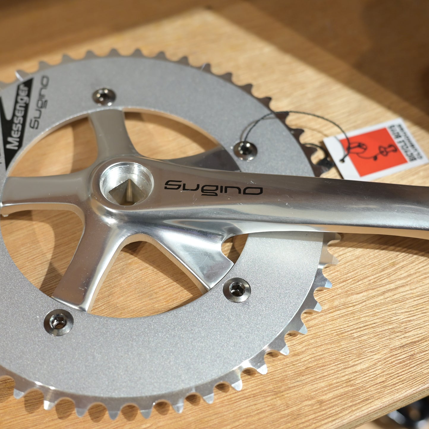 Sugino - RD Messenger crankset (silver)