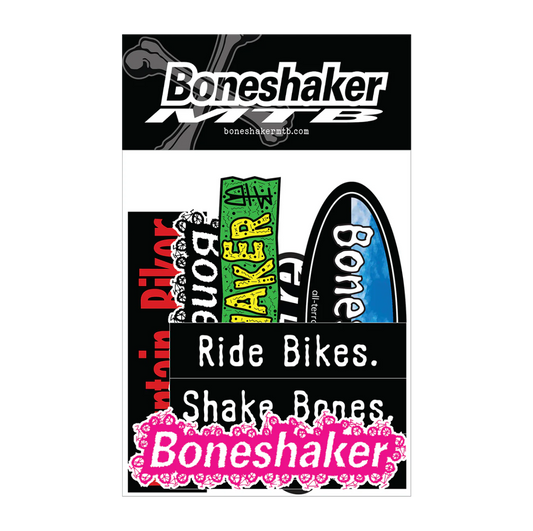 Boneshaker MTB - Sticker Pack