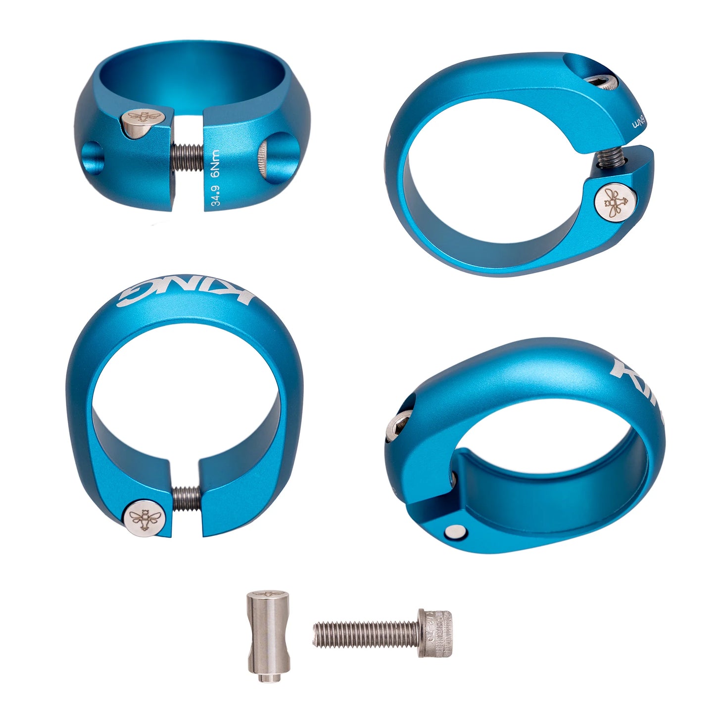 Chrisking - Seatpost Collar (3D violet)