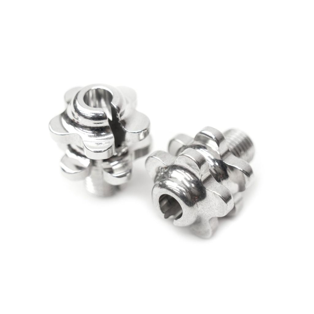 PAUL - Groovy Barrel Adjusters (silver/pair)