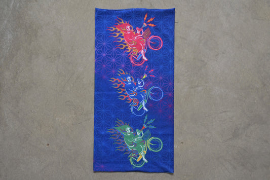 SlowSquad - Mamachari Fire Bandana (blue)