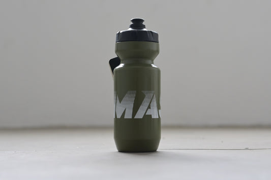 MASH SF - Landscape Wordmark 22oz  Bottle (olive)