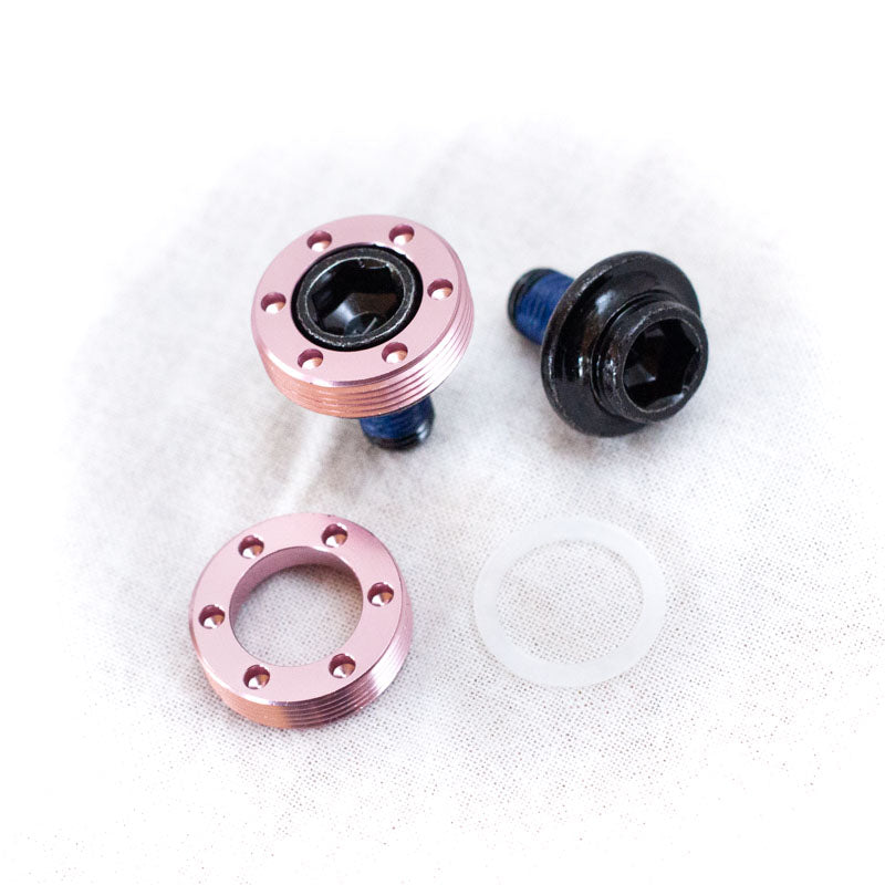 Stridland - Crank Bolt (black+pink)