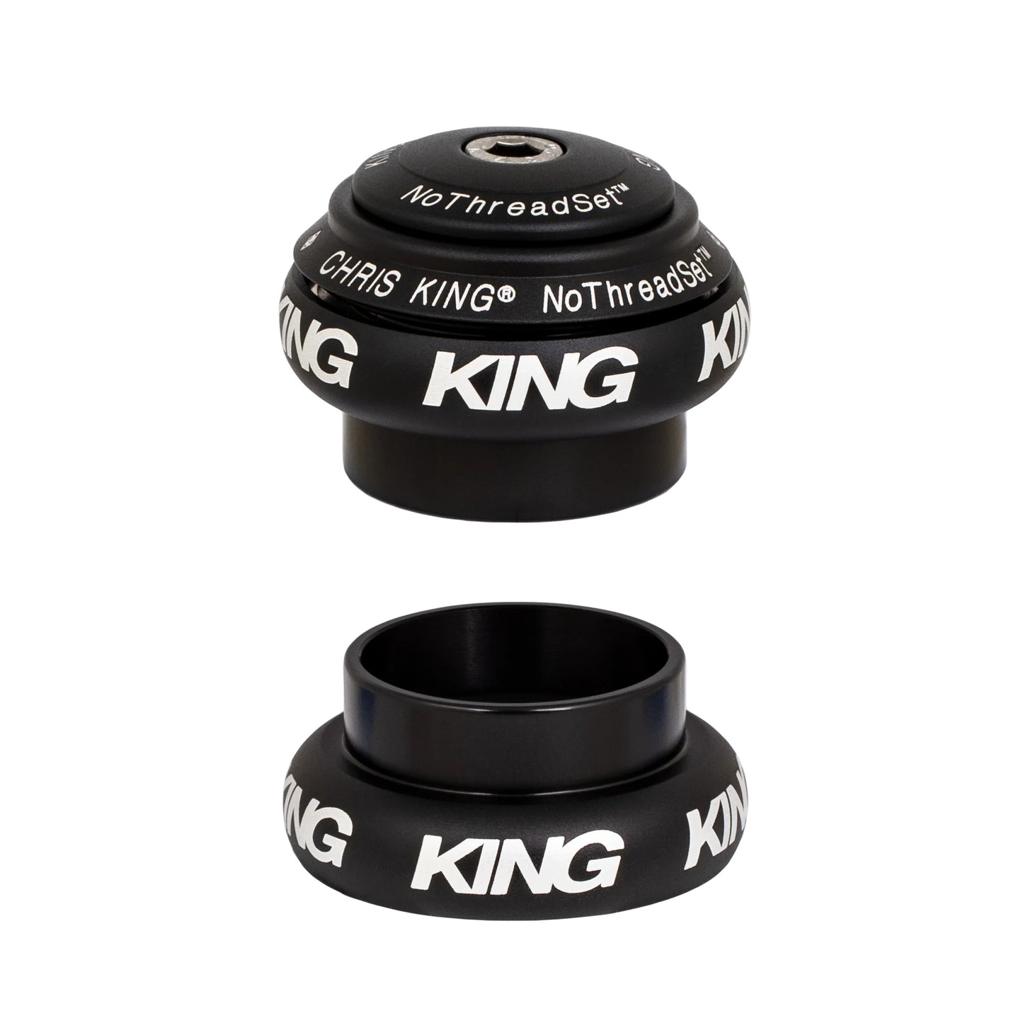 Chrisking - Nothreadset 1-1/8" (matte black)