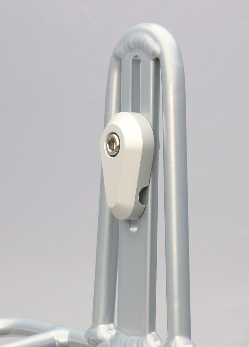 Tanaka - LiftLoc Front Basket Rack (silver)