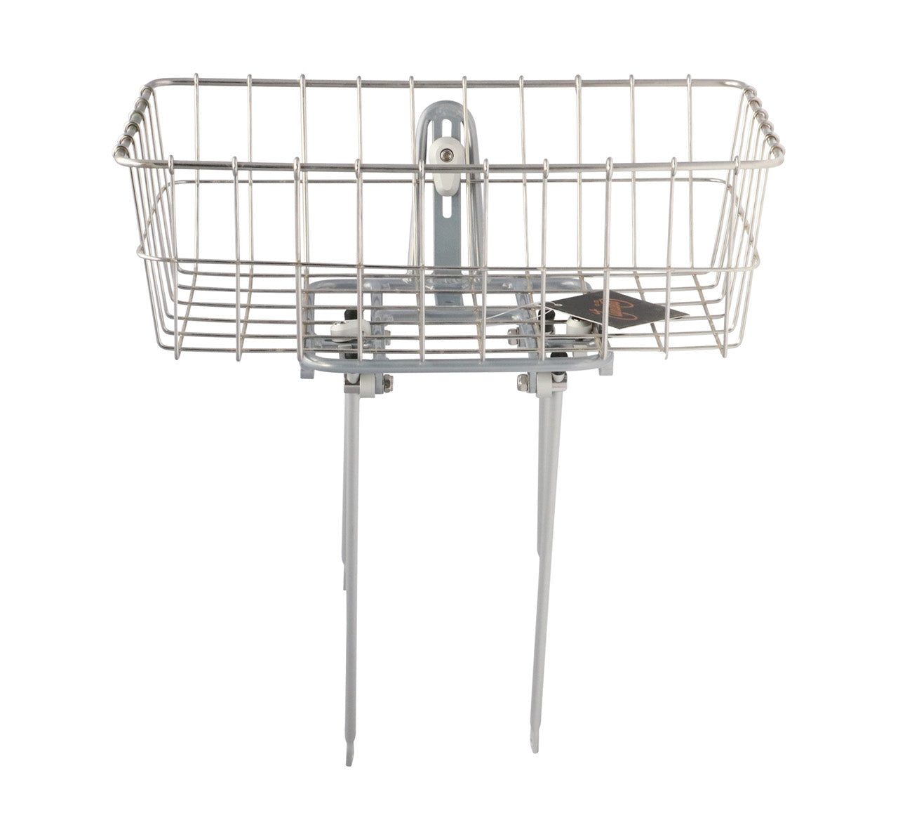 Tanaka - LiftLoc Front Basket Rack (silver)