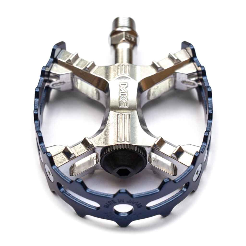 Bluelug x MKS - XC-III bear trap pedal (blue)