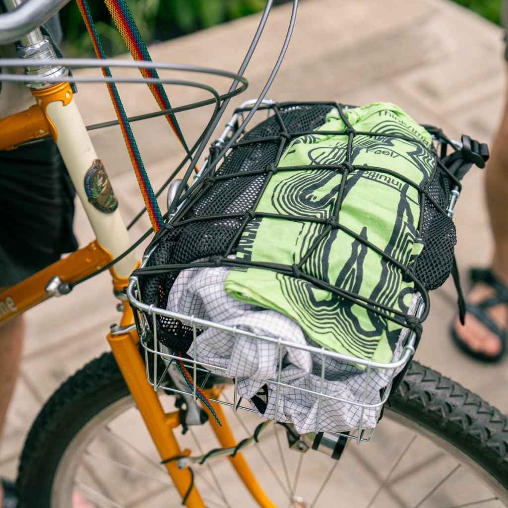 Bluelug - cargo net (flash yellow/light blue)